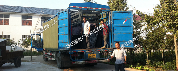 西安仿古公交候車亭發貨(圖1)